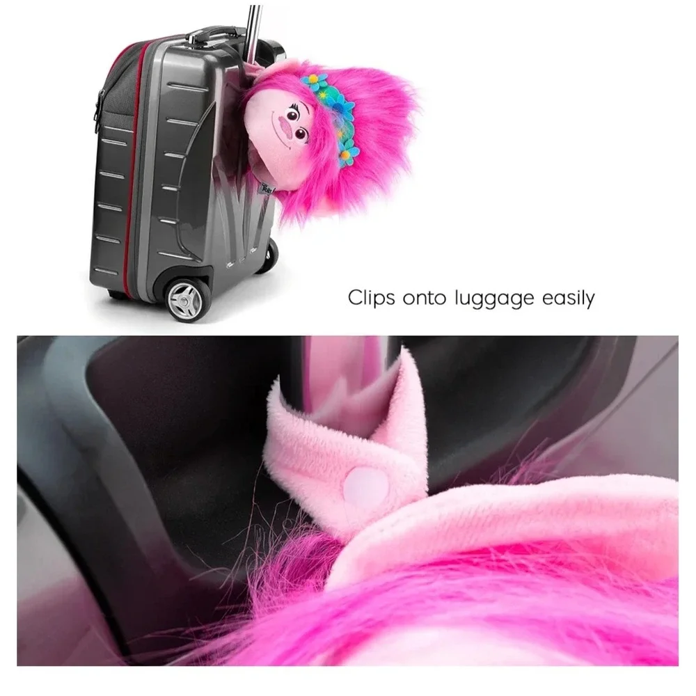 Dreamworks Trolls Poppy Armrest Travel Buddy Pillow 11x9